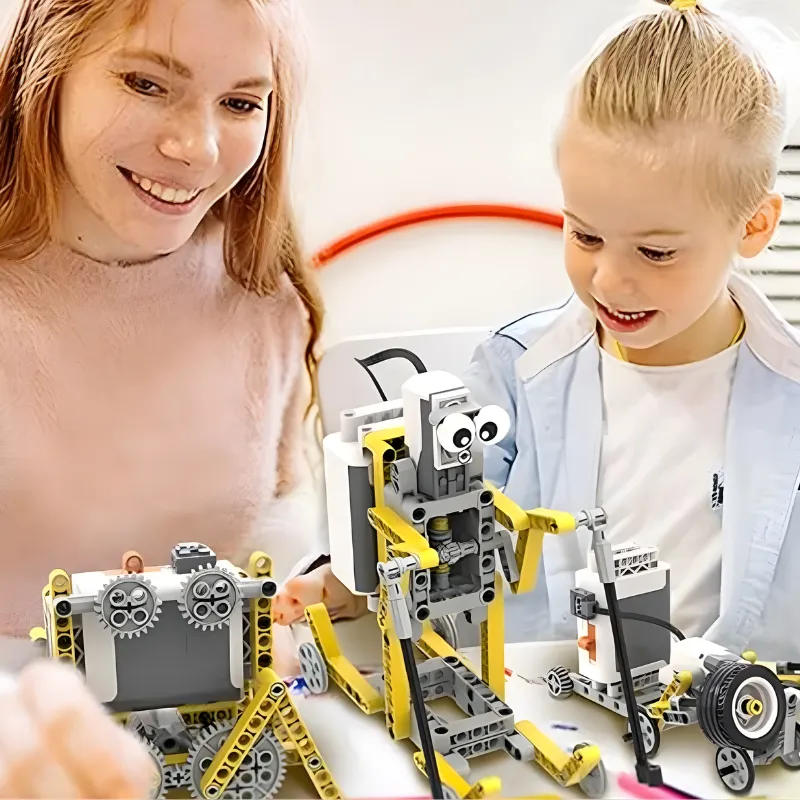 Klocki edukacyjne STEM nauka przez zabawę